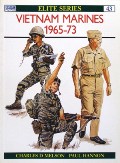 Book cover of Vietnam Marines 1965-73 by MELSON, Charles D. & HANNON, Paul